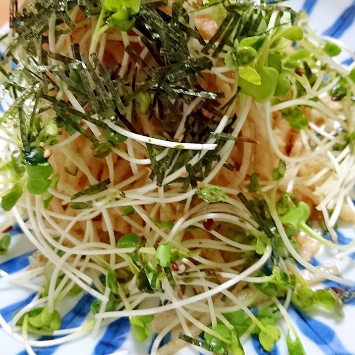 切るだけ簡単!大根サラダ